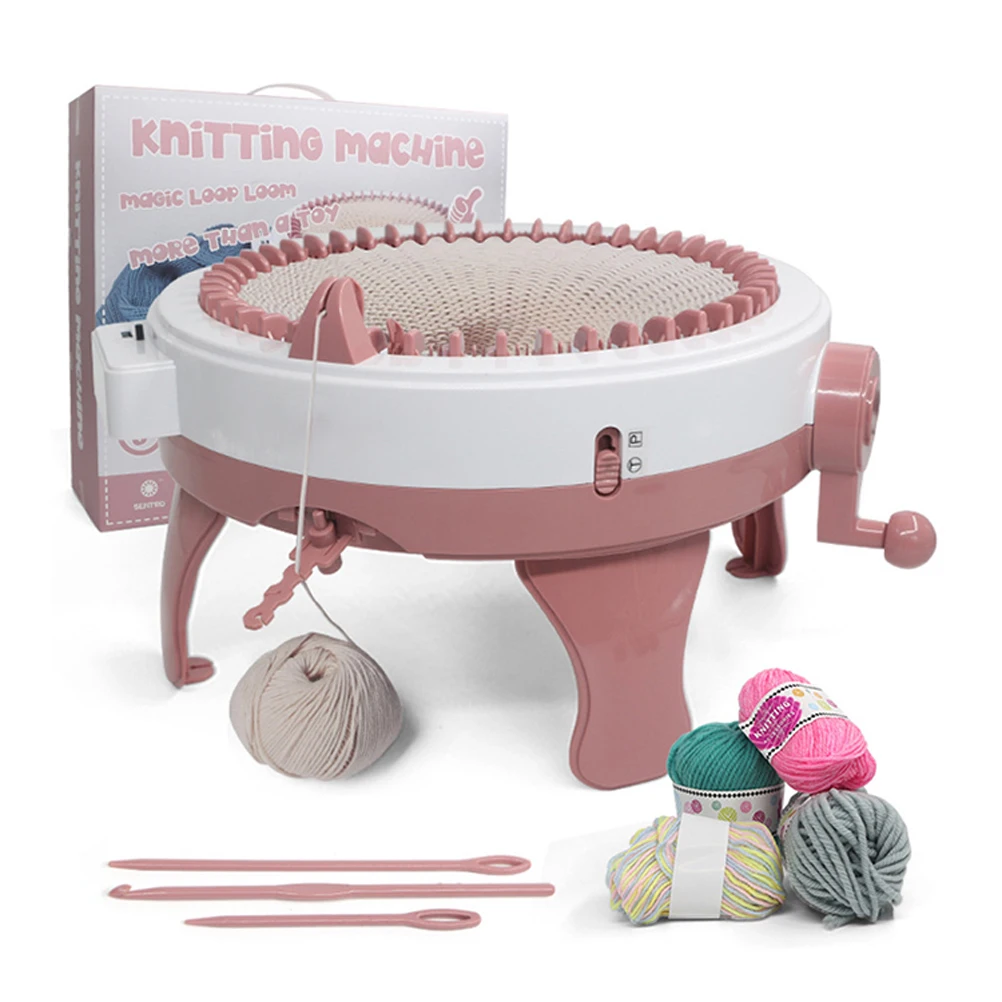 22/40/48 Needles DIY Knitting Machine handmade wool knitting machine cylinder wool loom Weaving Loom knit Threader Sewing Tool
22/40/48 Needles DIY Knitting Machine handmade wool knitting machine cylinder wool loom Weaving Loom knit Threader Sewing Tool
