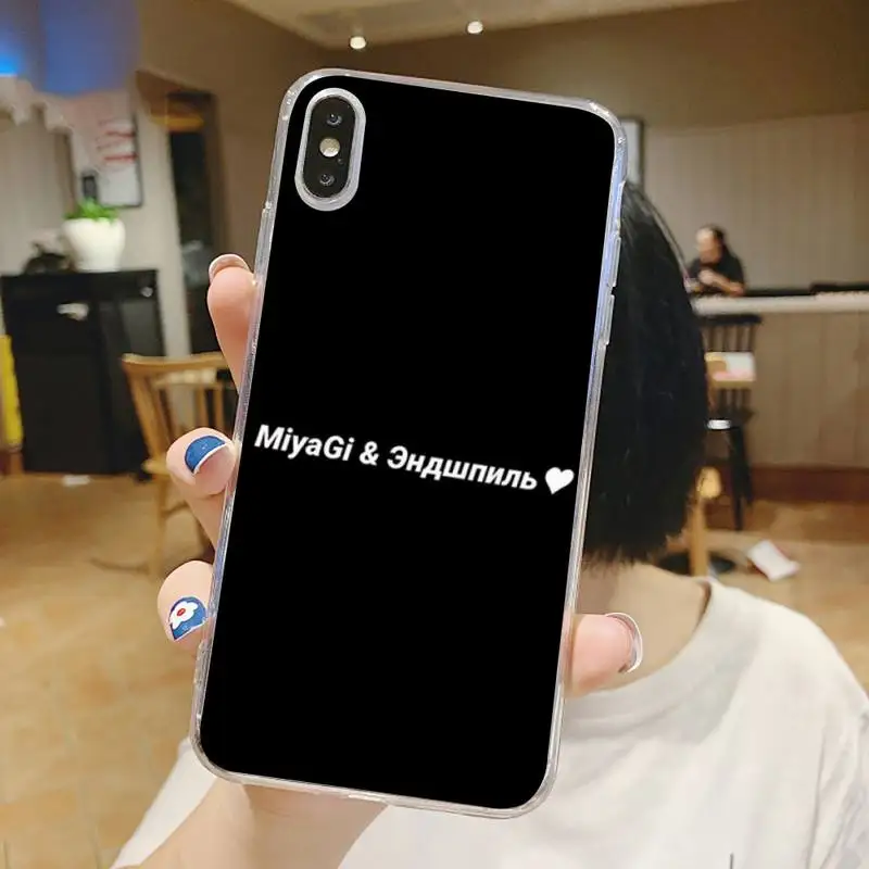 Miyagi & Endshpiel singer Phone Case Transparent for iPhone 6 7 8 11 12 s mini pro X XS XR MAX Plus
Miyagi & Endshpiel singer Phone Case Transparent for iPhone 6 7 8 11 12 s mini pro X XS XR MAX Plus