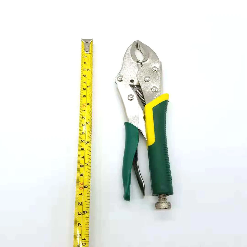 

Locking Pliers Gourd Mouth Straight Jaw Lock Mole Plier High Carbon Steel Wear Resistant Vise Grip Clamping Hand Tools 9 Inch