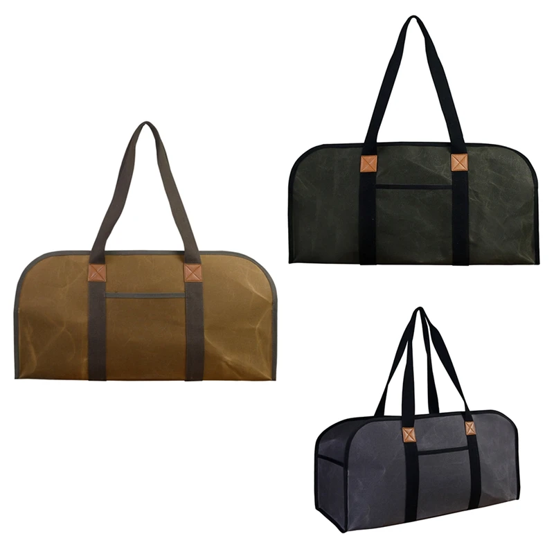 Firewood Log Carrier Large Firewood Bag Wax Canvas Log Carrier Tote High Capacity Durable Fire Wood Bag
Firewood Log Carrier Large Firewood Bag Wax Canvas Log Carrier Tote High Capacity Durable Fire Wood Bag
