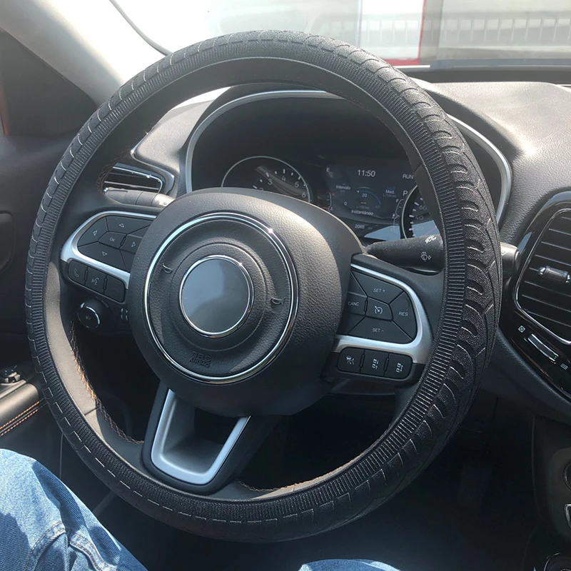 Автомобильный силиконовый чехол на руль автомобильный автомобильные аксессуары