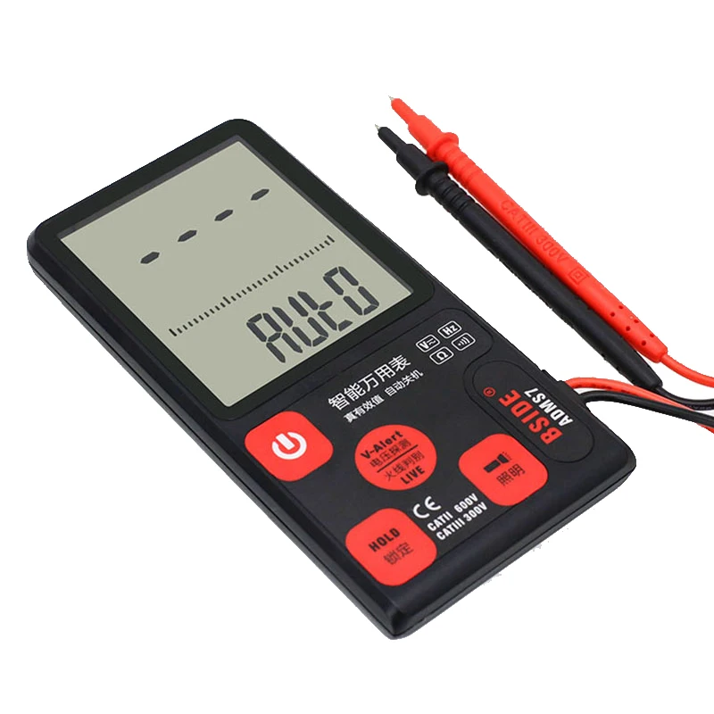 Compact, lightweight and ultra-thin multimeter, ultra-thin design, intelligent digital high-precision, small portable full-autom
Compact, lightweight and ultra-thin multimeter, ultra-thin design, intelligent digital high-precision, small portable full-autom