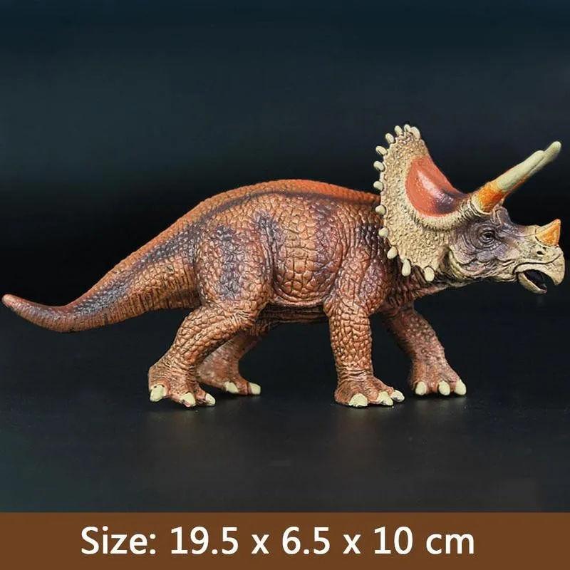 1pcs Simulation Dinosaur Model Cognition Educational Dinosaur Simulation Model Jurassic Plastic Toy Triceratops Collection S1F8
1pcs Simulation Dinosaur Model Cognition Educational Dinosaur Simulation Model Jurassic Plastic Toy Triceratops Collection S1F8