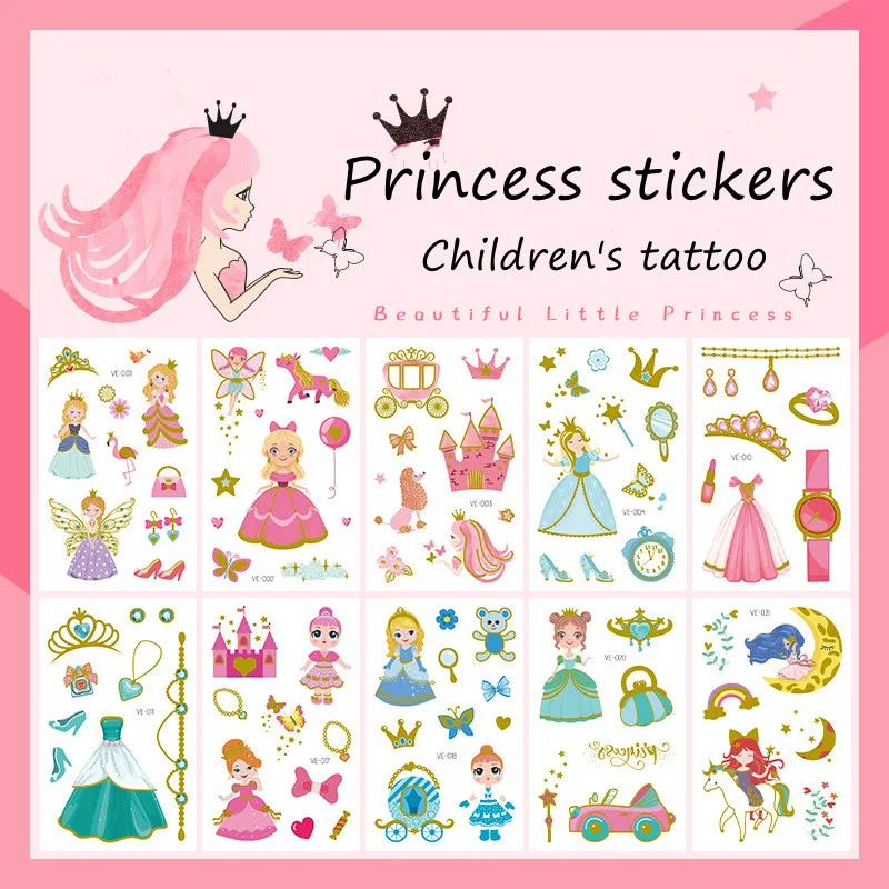 Princess Fantasy Cartoon Temporary Tattoo Girl Kids Birthday Party Body Arm Art Fake Flash Tattoos Sticker Baby Present New 2022
Princess Fantasy Cartoon Temporary Tattoo Girl Kids Birthday Party Body Arm Art Fake Flash Tattoos Sticker Baby Present New 2022