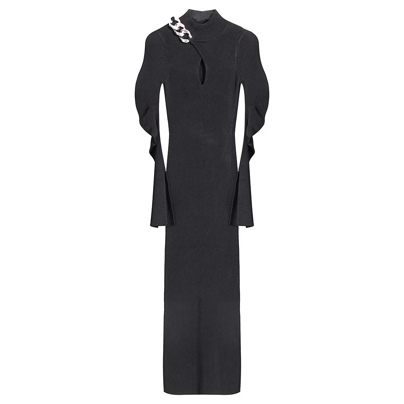 Женское длинное вязаное платье 1DC787, ажурное свободное платье с высоким воротником и длинным рукавом, с металлической цепочкой, весна-осень ...
Женское длинное вязаное платье 1DC787, ажурное свободное платье с высоким воротником и длинным рукавом, с металлической цепочкой, весна-осень ...