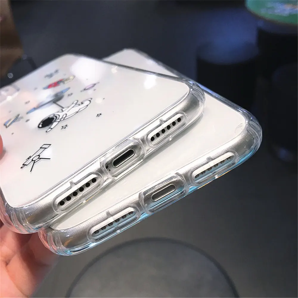 Cute Cartoon Planet Star Space Phone Case For iPhone 11 12 Pro Max 12Mini X XS XR 7 8 Plus Transparent Soft TPU Shockproof Cover
Cute Cartoon Planet Star Space Phone Case For iPhone 11 12 Pro Max 12Mini X XS XR 7 8 Plus Transparent Soft TPU Shockproof Cover