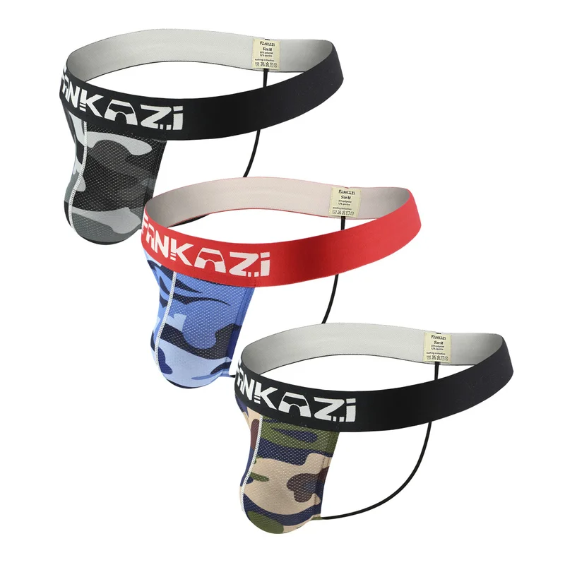 Sexy Men's Thong G-string Camouflage Printed Male Underwear Low Waist Mesh Panties String Hombre Underpants T-back Gay Thongs
Sexy Men's Thong G-string Camouflage Printed Male Underwear Low Waist Mesh Panties String Hombre Underpants T-back Gay Thongs