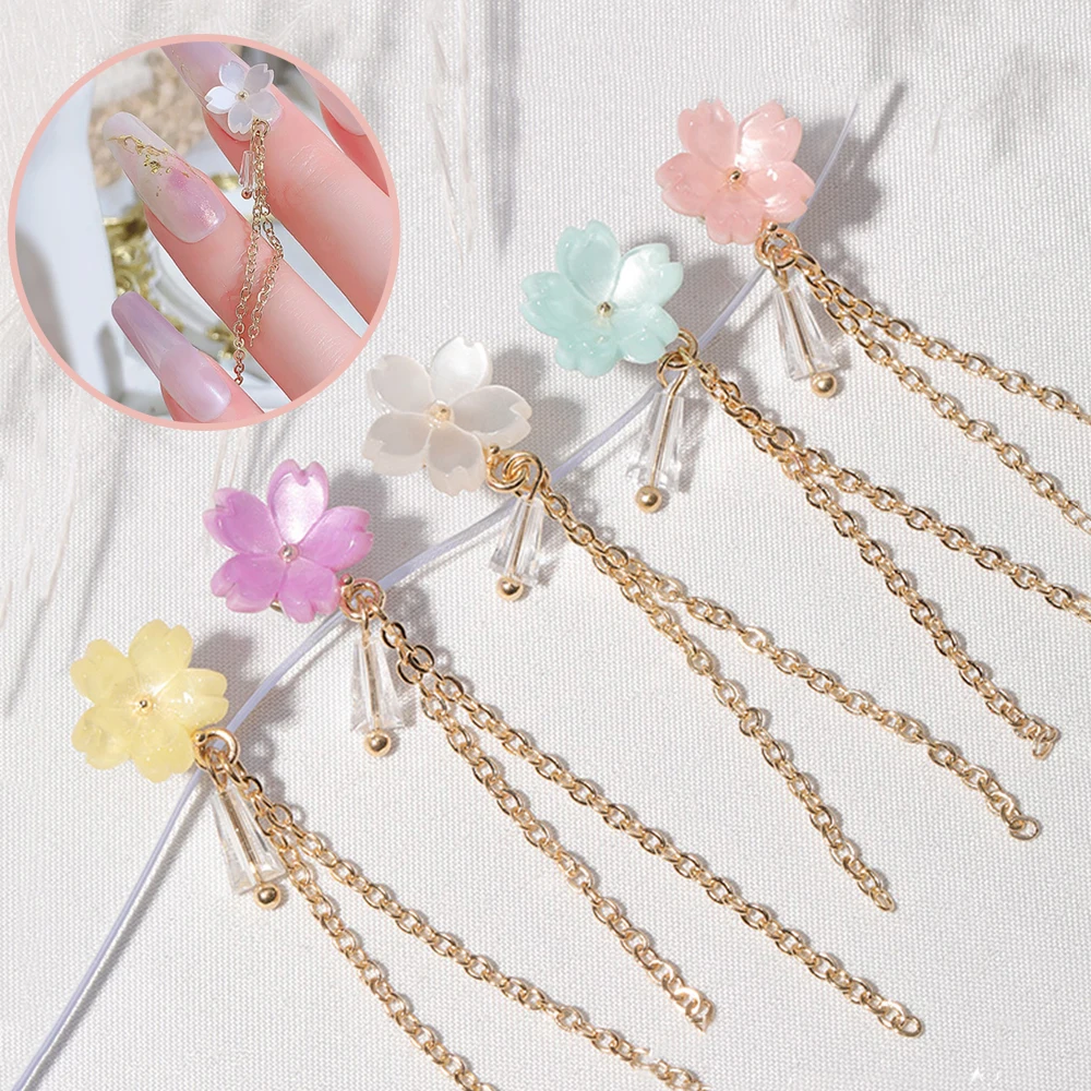 3D Flower Pendant Chain Nail Art Decorations Metal Zircon Nail Art Jewelry Nails Accessories Charms Manicure Tools
3D Flower Pendant Chain Nail Art Decorations Metal Zircon Nail Art Jewelry Nails Accessories Charms Manicure Tools