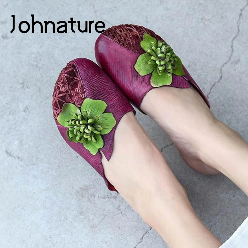 Женские шлепанцы на танкетке Johnature, сланцы из натуральной кожи, с цветочным принтом, для улицы, летняя обувь, 2022
Женские шлепанцы на танкетке Johnature, сланцы из натуральной кожи, с цветочным принтом, для улицы, летняя обувь, 2022