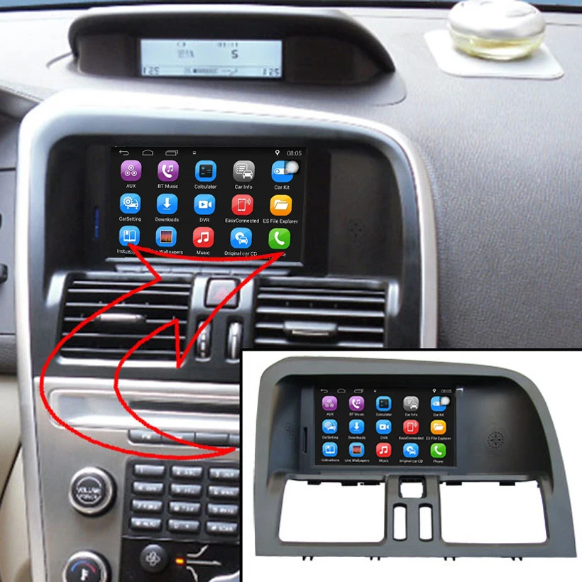 Upgraded Original Android 7.1 Car Radio Player Suit to VOLVO XC60 GPS Navigation Car Video Player WiFi Bluetooth
Upgraded Original Android 7.1 Car Radio Player Suit to VOLVO XC60 GPS Navigation Car Video Player WiFi Bluetooth