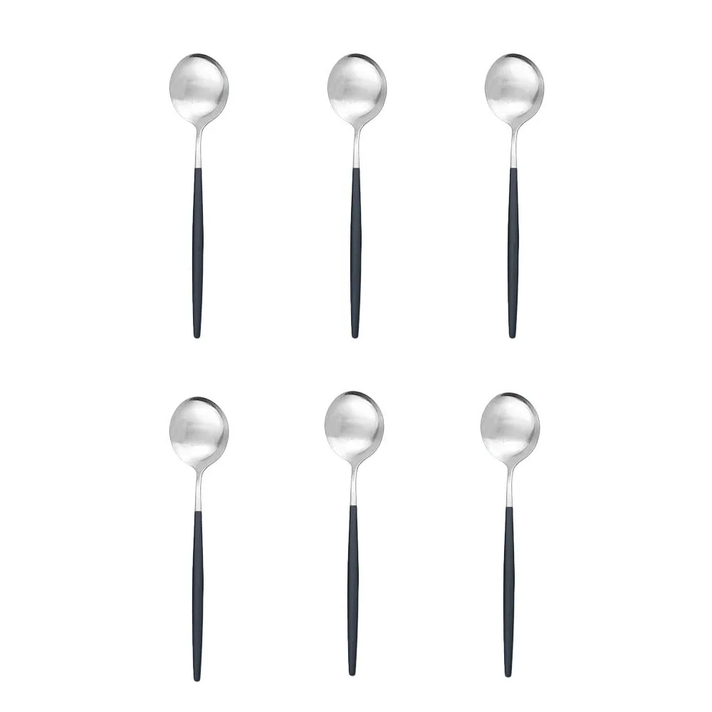 6 шт. чайные ложки из нержавеющей стали JANKNG JK-Teaspoon
6 шт. чайные ложки из нержавеющей стали JANKNG JK-Teaspoon
