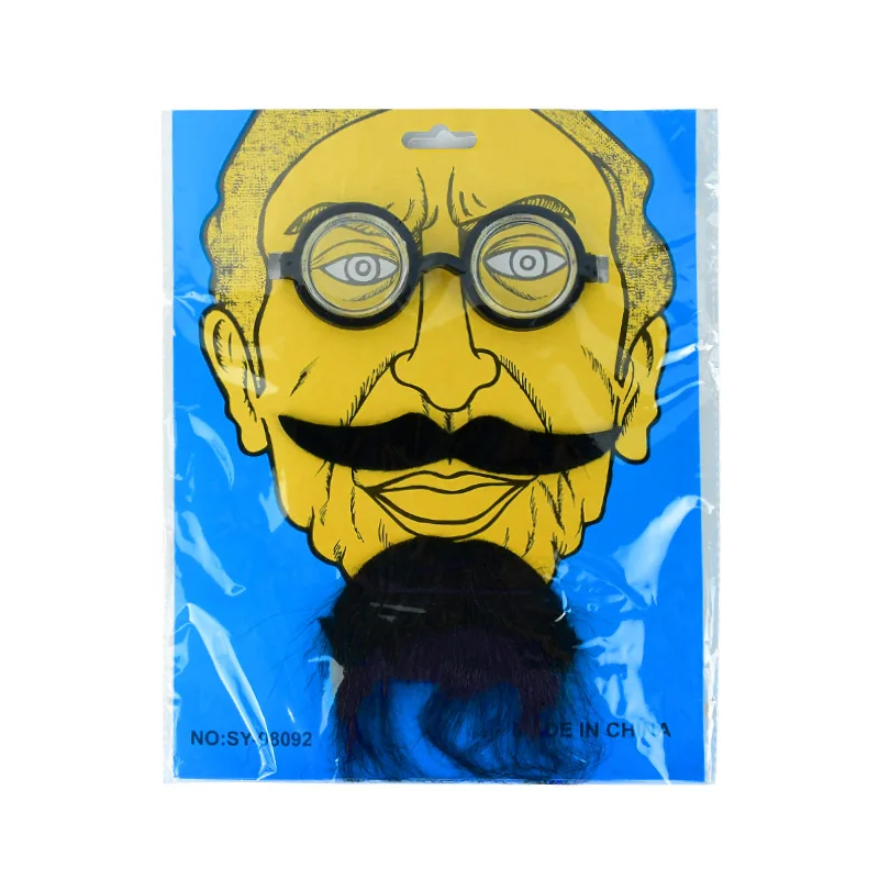 1Set Halloween Costume Cosplay Beard Props Fake Mustache Whisker Glasses For Halloween Party Masquerade Dress-up Decorations
1Set Halloween Costume Cosplay Beard Props Fake Mustache Whisker Glasses For Halloween Party Masquerade Dress-up Decorations