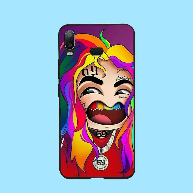 PENGHUWAN Tekashi69 6ix9ine Tekashi 69 Phone Case For Samsung A10 A20 A30 A40 A50 A70 A71 A51 A6 A8 2018 | Мобильные телефоны и