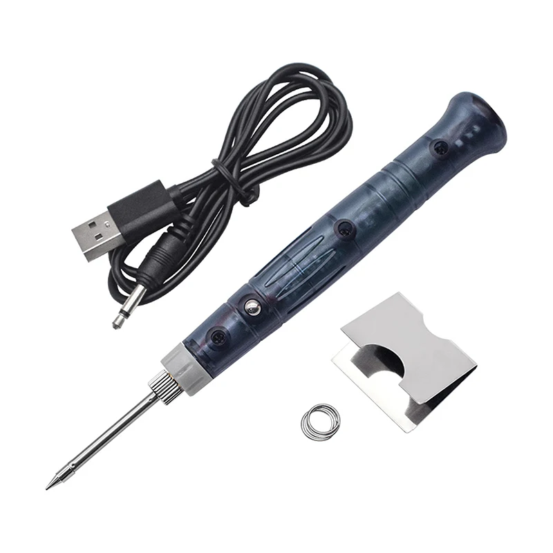

Портативный USB-паяльник, профессиональные электрические нагревательные инструменты, ручка со светосветильник индикатором, сварочный пист...