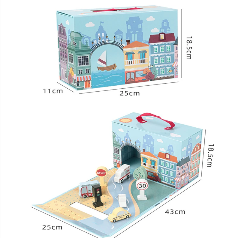 Montessori Wooden Theme Carton Set Gift Box Children's Farm Zoo City Cognition Early Education Puzzle Happy Toys
Montessori Wooden Theme Carton Set Gift Box Children's Farm Zoo City Cognition Early Education Puzzle Happy Toys