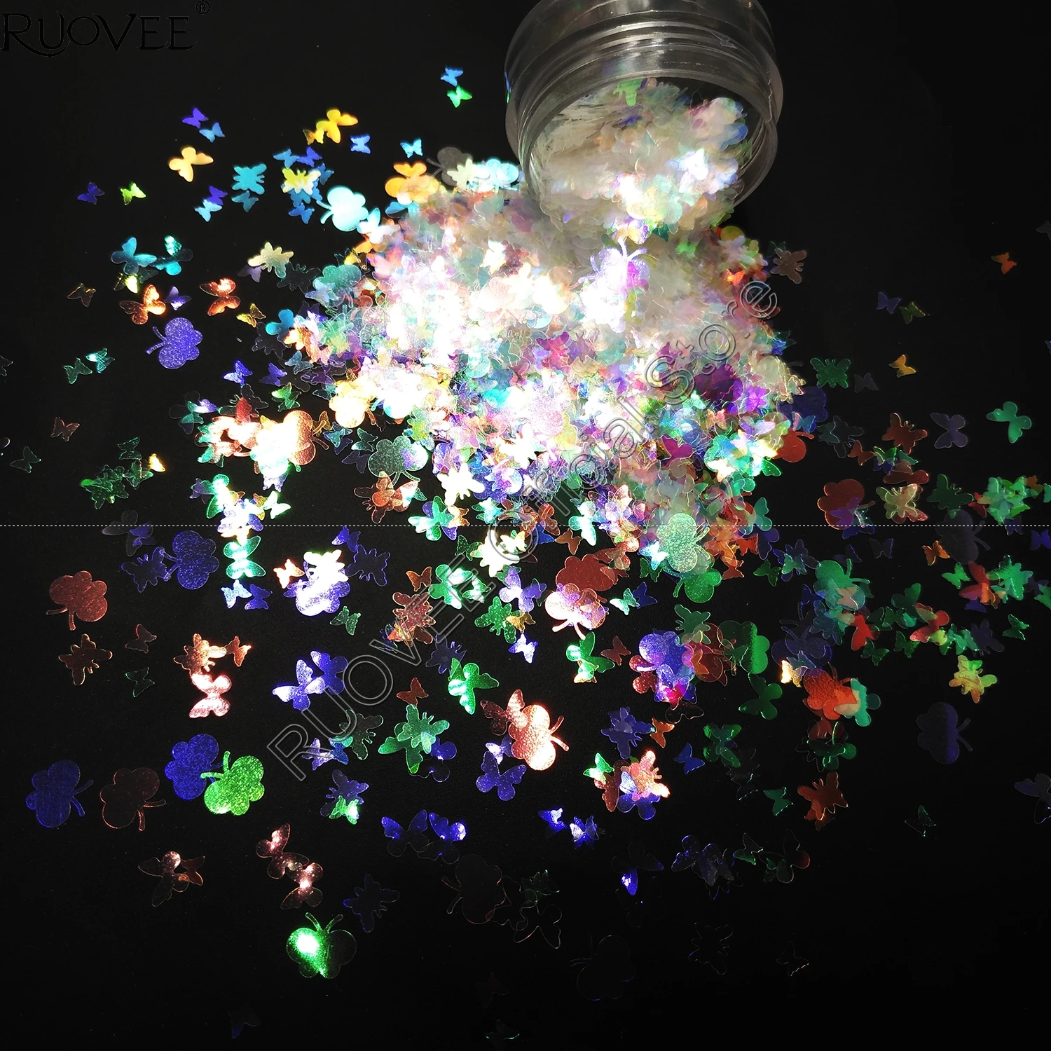 Mix Butterfly Iridescent White Colorful Light Nail Glitter Chunky Spangle Shape for Nail Art Glitter Craft Decoration
Mix Butterfly Iridescent White Colorful Light Nail Glitter Chunky Spangle Shape for Nail Art Glitter Craft Decoration