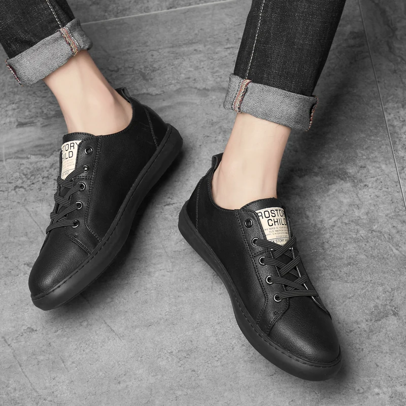 Popular Men Young Casual Shoes Black Designer Casual Men Sneakers Handmade Casual Shoes Genuine Leather Luxury Brand Men Shoe
Popular Men Young Casual Shoes Black Designer Casual Men Sneakers Handmade Casual Shoes Genuine Leather Luxury Brand Men Shoe