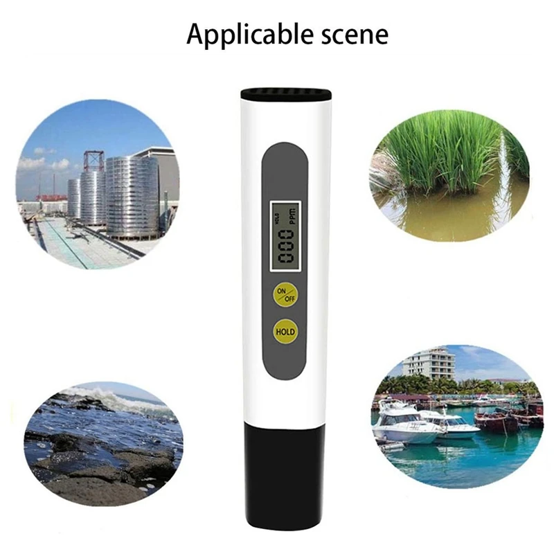 TDS Meter Water Quality Tester Automatic Calibration Tester Water Test Pen Drinking Aquariums Testers
TDS Meter Water Quality Tester Automatic Calibration Tester Water Test Pen Drinking Aquariums Testers