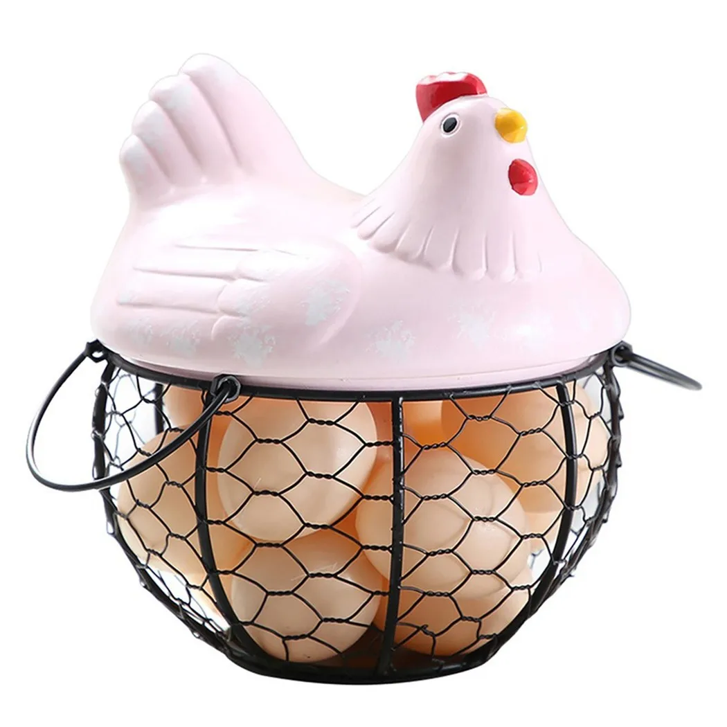 Egg Storage Basket Chicken Shape Decoration Iron Anti-slip Egg Storage Egg Storage Basket Chicken Shape
Egg Storage Basket Chicken Shape Decoration Iron Anti-slip Egg Storage Egg Storage Basket Chicken Shape