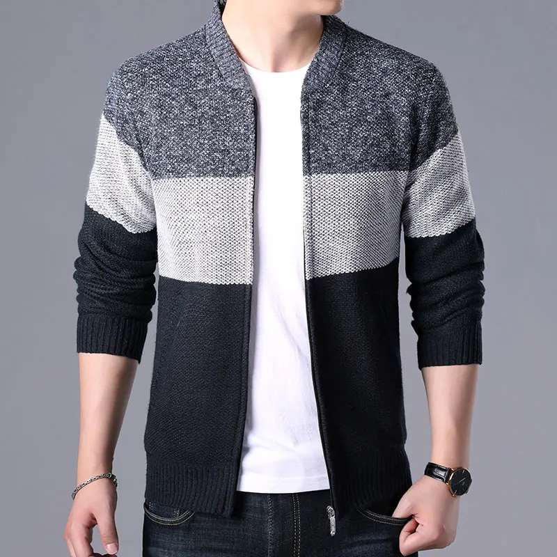 Men Coat Dress Casual Knitwear Male Clothes 2021 New Autumn Winter Men Sweater Warm Cashmere Wool Zipper Cardigan
Men Coat Dress Casual Knitwear Male Clothes 2021 New Autumn Winter Men Sweater Warm Cashmere Wool Zipper Cardigan