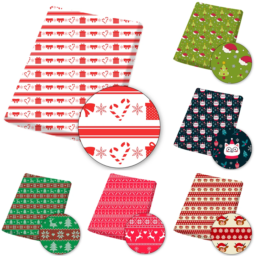 Christmas Polyester Cotton Fabric By The Meter Pixel Style Xmas Printed Cloth Sheets For Sewing DIY Crafts Bags Dress 45*145cm
Christmas Polyester Cotton Fabric By The Meter Pixel Style Xmas Printed Cloth Sheets For Sewing DIY Crafts Bags Dress 45*145cm