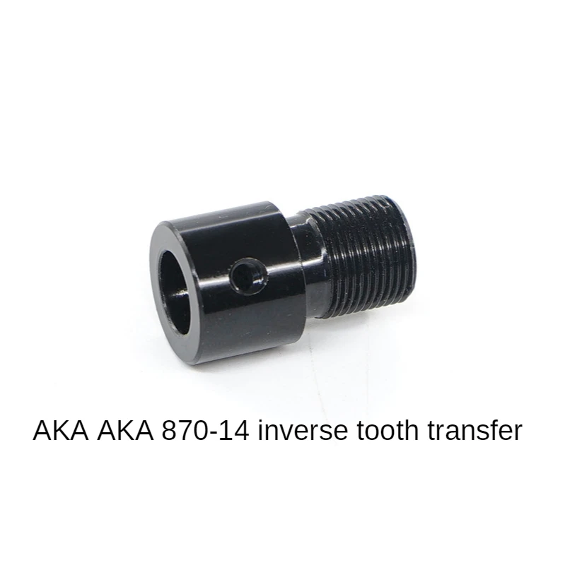 AKA14 Reverse Tooth Adapter 14mm Barrel Decorative Cap Aka Metal Adapter 870 Water Bomb Modification Accessories
AKA14 Reverse Tooth Adapter 14mm Barrel Decorative Cap Aka Metal Adapter 870 Water Bomb Modification Accessories