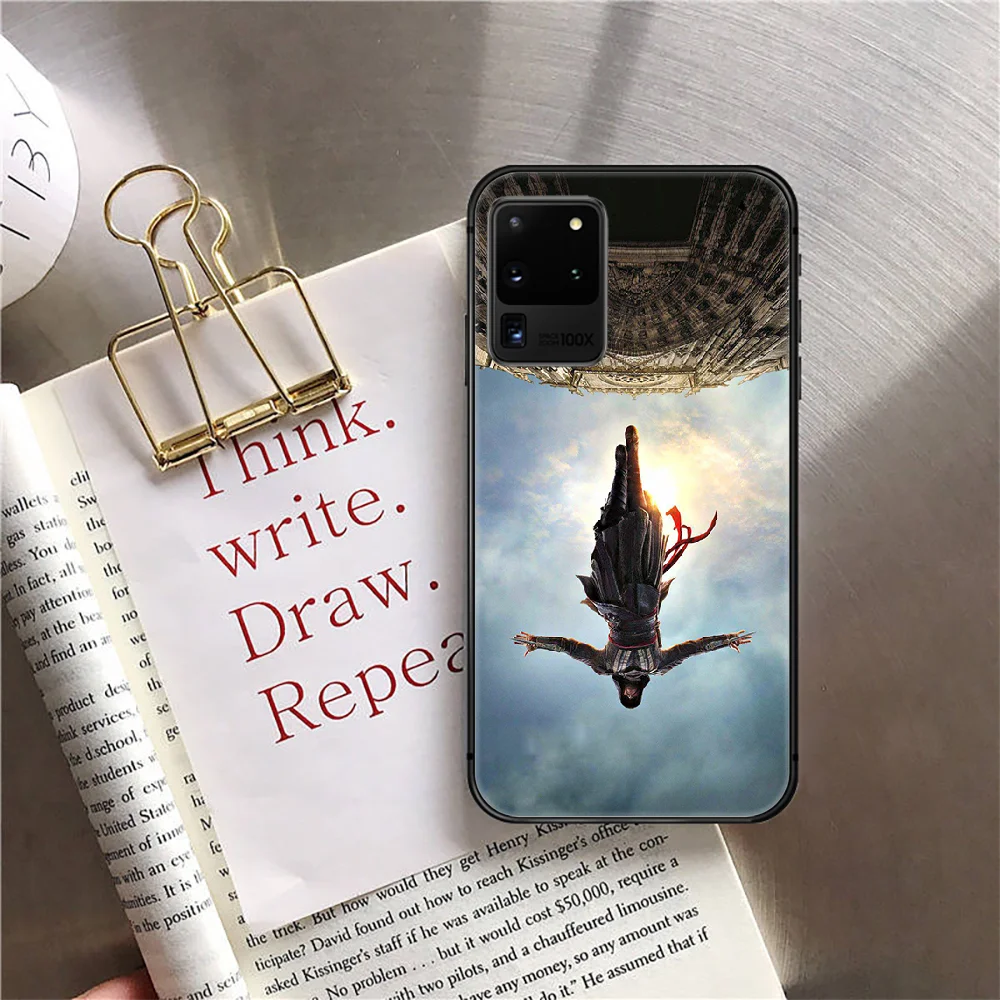 Assassin Cool Game Phone Case Cover For Samsung Galaxy Note S 7 8 9 10 10E 20 Plus Lite Uitra Black Tpu Hoesjes Black Etui
Assassin Cool Game Phone Case Cover For Samsung Galaxy Note S 7 8 9 10 10E 20 Plus Lite Uitra Black Tpu Hoesjes Black Etui