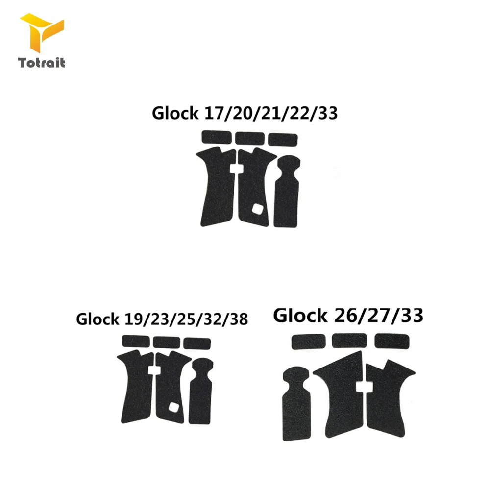 Non-slip Rubber Texture Grip Wrap Tape Glove for Glock 17 19 20 21 22 25 26 27 33 43 holster 9mm pistol gun magazine accessories 
Non-slip Rubber Texture Grip Wrap Tape Glove for Glock 17 19 20 21 22 25 26 27 33 43 holster 9mm pistol gun magazine accessories