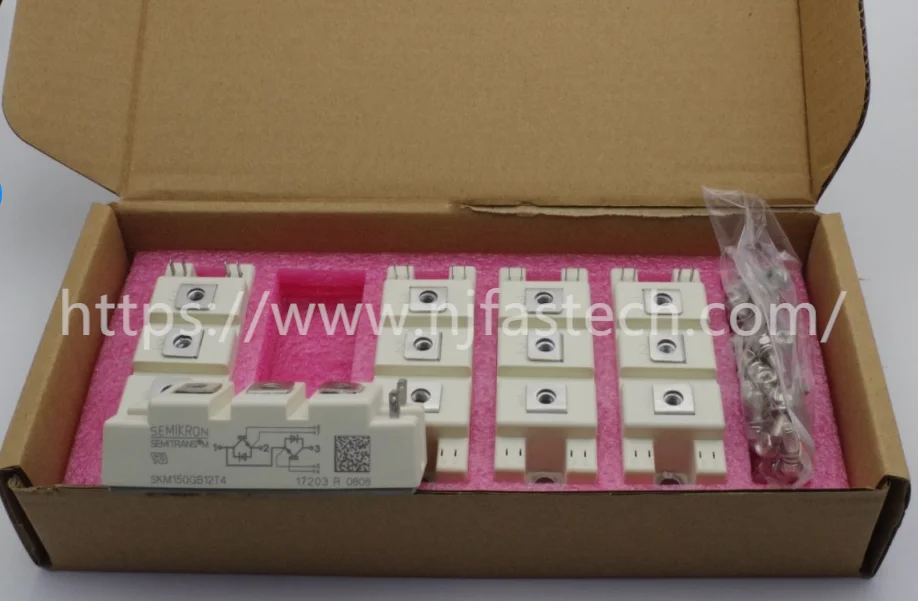 New Module Power electronics Intelligent SKM150GB12T4 Semikron IGBT Module 
New Module Power electronics Intelligent SKM150GB12T4 Semikron IGBT Module