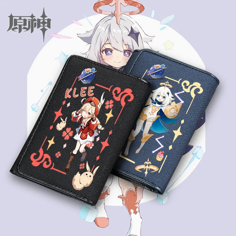Official Genshin Impact Canvas Wallet Paimon Qiqi Men Women Card and Photo Holder Purse Short Design Coin Purse for Cosplay Gift
Official Genshin Impact Canvas Wallet Paimon Qiqi Men Women Card and Photo Holder Purse Short Design Coin Purse for Cosplay Gift