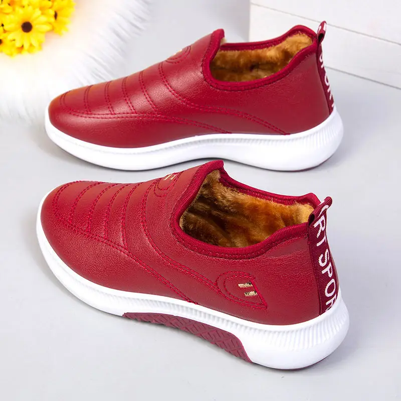 Snow Boots Women Shoes Warm Plush Fur Ankle Boots Winter Female Slip On Flat Casual Shoes Waterproof Women Sneakers
Snow Boots Women Shoes Warm Plush Fur Ankle Boots Winter Female Slip On Flat Casual Shoes Waterproof Women Sneakers