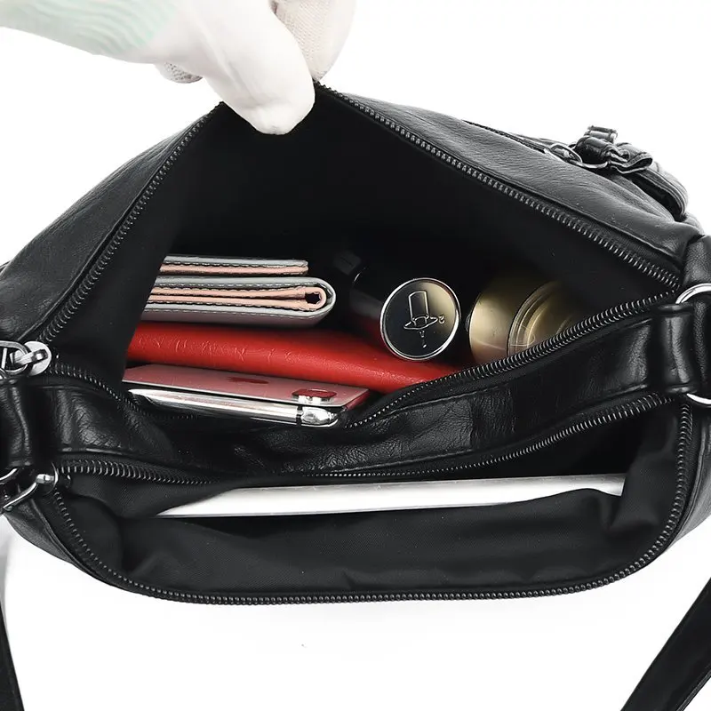 High Quality Women's Soft Leather Shoulder Bags Multi-Layer Classic Crossbody Bag Luxury Designer Handbag and Purse
High Quality Women's Soft Leather Shoulder Bags Multi-Layer Classic Crossbody Bag Luxury Designer Handbag and Purse