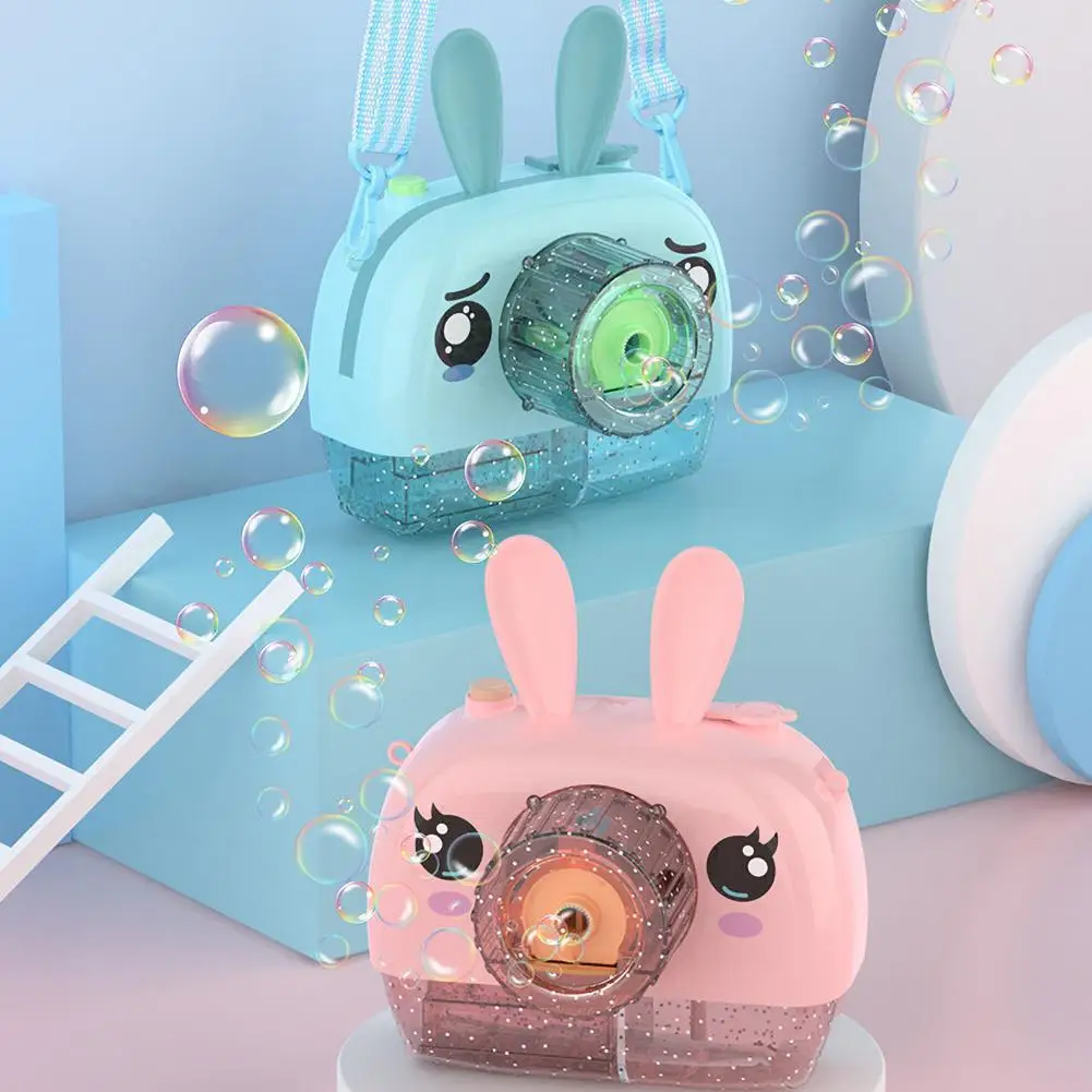 Kids Rabbit Elk Camera Light Music Electric Automatic Bubble Blower Machine Toy Kids Educational Toys for Children Gift
Kids Rabbit Elk Camera Light Music Electric Automatic Bubble Blower Machine Toy Kids Educational Toys for Children Gift