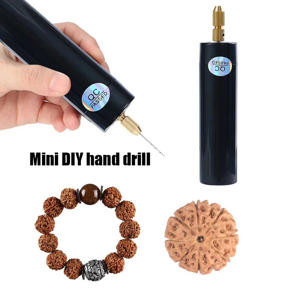 Miniature Mini DIY Hand Electric Drill Small Electric Grinder Model Pearl Play Punching USB Grinding Machine Jewelry Making Tool
Miniature Mini DIY Hand Electric Drill Small Electric Grinder Model Pearl Play Punching USB Grinding Machine Jewelry Making Tool
