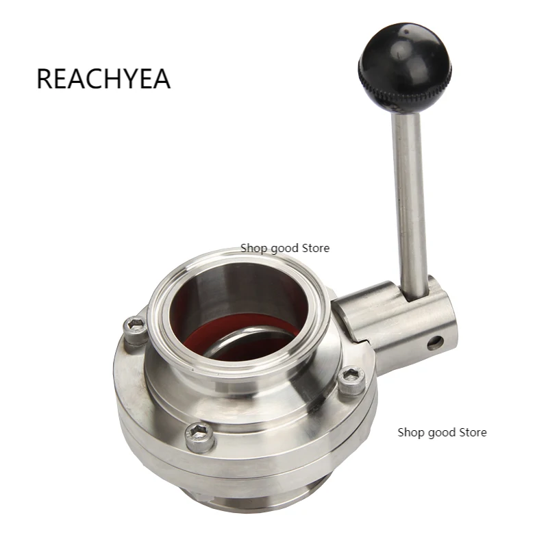 2" 51mm SS304 Stainless Steel Sanitary 2" Tri Clamp Butterfly Valve Homebrew Beer Dairy Product Chuck quick valve connector
2" 51mm SS304 Stainless Steel Sanitary 2" Tri Clamp Butterfly Valve Homebrew Beer Dairy Product Chuck quick valve connector