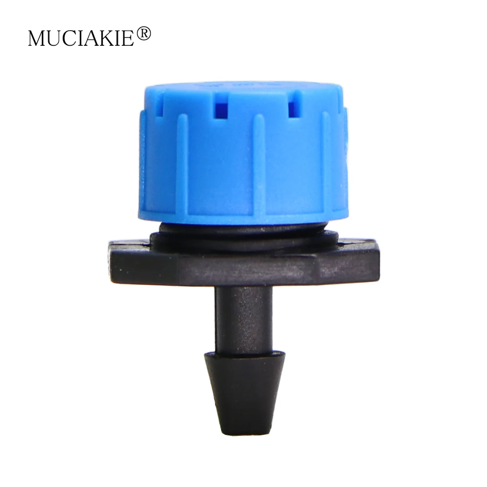 MUCIAKIE 500-30PCS 360 Degree Adjustable Blue Micro Flow Drip Irrigation Drippers Garden Watering Sprinklers For 1/4 Inch Hose
MUCIAKIE 500-30PCS 360 Degree Adjustable Blue Micro Flow Drip Irrigation Drippers Garden Watering Sprinklers For 1/4 Inch Hose
