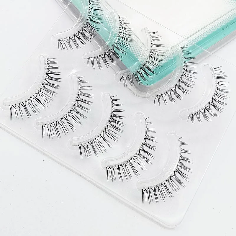 Spot N23/G5-29/W-1/W-7 Black and Brown Transparent Stalk Japanese Naked Makeup Sharpened 5 Pairs of False Eyelashes
Spot N23/G5-29/W-1/W-7 Black and Brown Transparent Stalk Japanese Naked Makeup Sharpened 5 Pairs of False Eyelashes