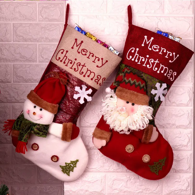 Christmas socks gift bag Christmas decoration gifts Santa Claus snowman socks Christmas gifts Christmas socks decoration
Christmas socks gift bag Christmas decoration gifts Santa Claus snowman socks Christmas gifts Christmas socks decoration