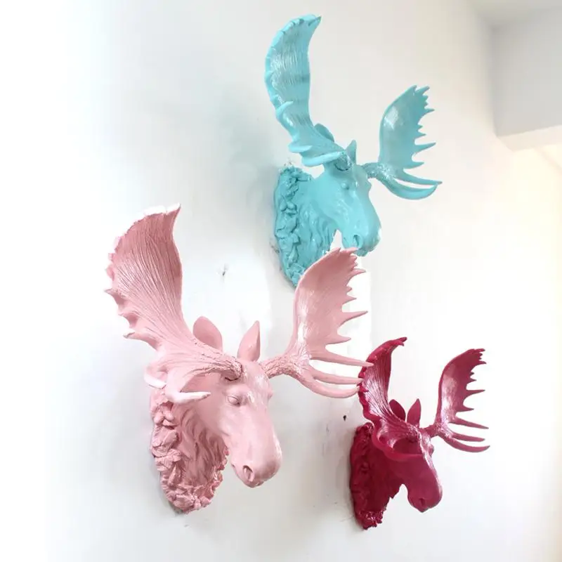 European Animal Moose Head Wall Decoration Bar Study Wall Hanging Wall Decoration Creative Living Room Wall Decoration
European Animal Moose Head Wall Decoration Bar Study Wall Hanging Wall Decoration Creative Living Room Wall Decoration