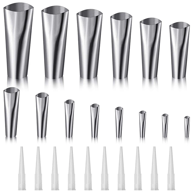 14 Pieces of Stainless Steel Sealant Polishing Tool 10 Pieces of Plastic Spray Nozzle Suitable for Window Brick Joints
14 Pieces of Stainless Steel Sealant Polishing Tool 10 Pieces of Plastic Spray Nozzle Suitable for Window Brick Joints