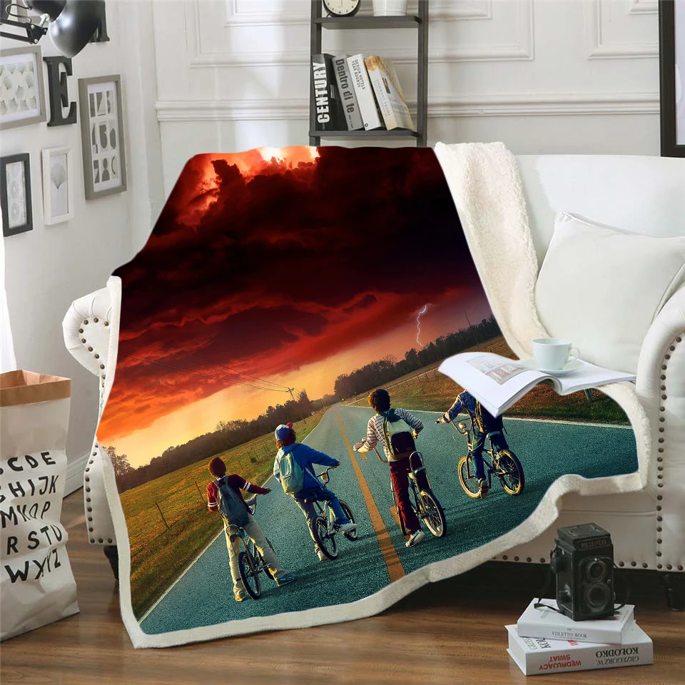 stranger things 3D Printing Plush Fleece Blanket Adult Fashion Quilts Home Office Washable Duvet Casual Kids Sherpa Blanket 05
stranger things 3D Printing Plush Fleece Blanket Adult Fashion Quilts Home Office Washable Duvet Casual Kids Sherpa Blanket 05