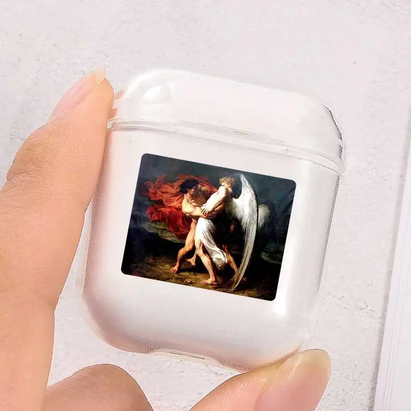 Transparent Soft Silicone Case For Apple Air Pods 1 2 Cases For AirPods 1 2 Shockproof Earphone Protective Cover Funny paintings
Transparent Soft Silicone Case For Apple Air Pods 1 2 Cases For AirPods 1 2 Shockproof Earphone Protective Cover Funny paintings