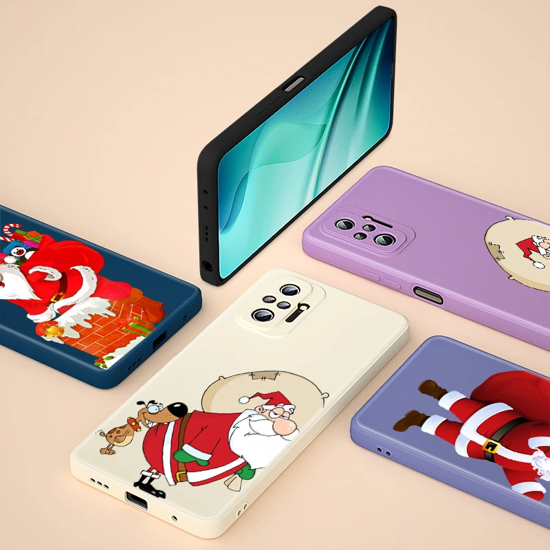 Christmas Santa Claus For Redmi Note10T 10S 9S 9T 8T 7 Pro Max 5G Soft Cover Liquid Phone Case
Christmas Santa Claus For Redmi Note10T 10S 9S 9T 8T 7 Pro Max 5G Soft Cover Liquid Phone Case
