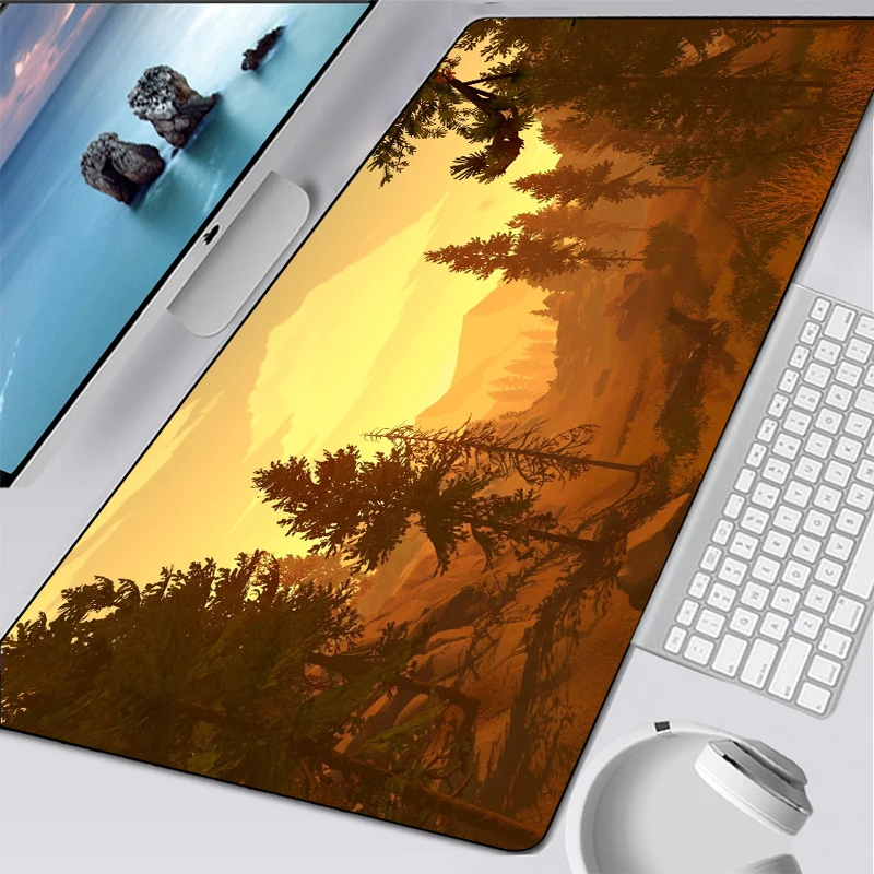 Deep forest firewatch Laptop Gamer Mousepad Gaming Mouse Pad Large Lock Edge mouse pad Keyboard mouse pad office deak mat gift
Deep forest firewatch Laptop Gamer Mousepad Gaming Mouse Pad Large Lock Edge mouse pad Keyboard mouse pad office deak mat gift