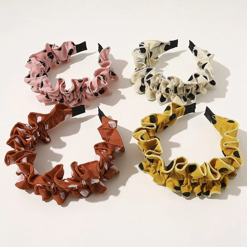 Headbands for Women Hair Accessories for Girls Hair Scrunchies Hairbands Designer Daisy Version of Net Red Fold Dots Head Band
Headbands for Women Hair Accessories for Girls Hair Scrunchies Hairbands Designer Daisy Version of Net Red Fold Dots Head Band