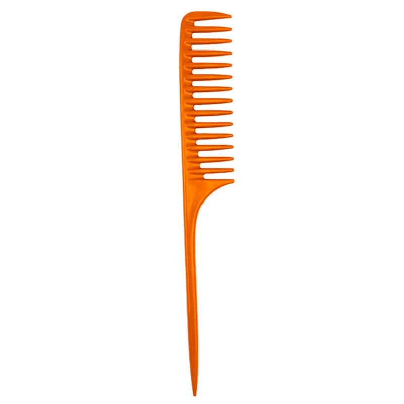 Y1UF Wide Tooth Rat Tail Combs Pintail Barber Styling Comb for Women Anti Static Hairdressing Tool Salon Professional Use
Y1UF Wide Tooth Rat Tail Combs Pintail Barber Styling Comb for Women Anti Static Hairdressing Tool Salon Professional Use