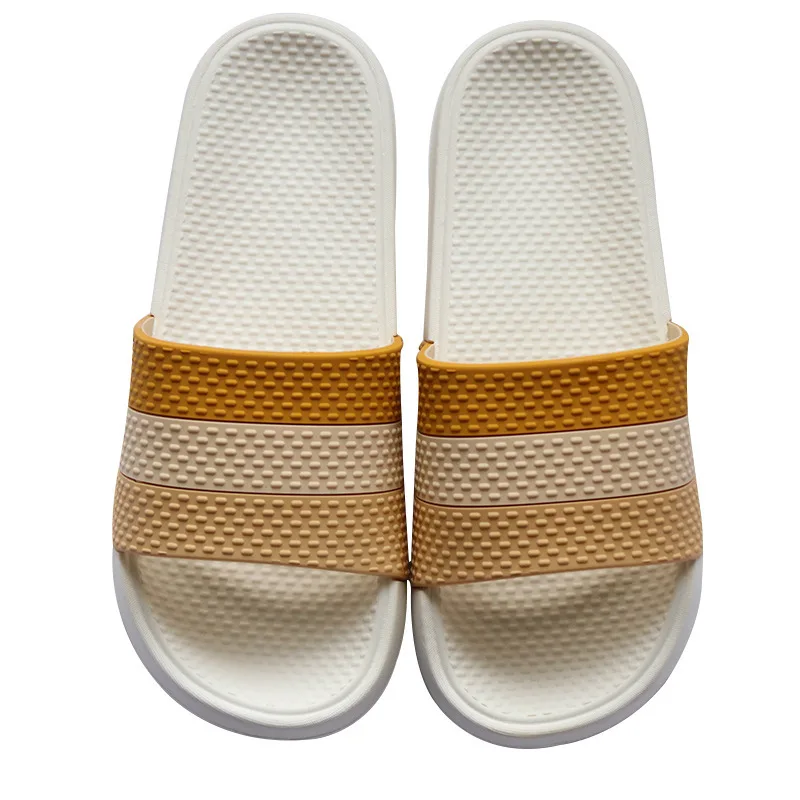 2021 New indoor and outdoor wear home bathroom anti-skid smelly EVA slippers light striped couples shoe for men and women
2021 New indoor and outdoor wear home bathroom anti-skid smelly EVA slippers light striped couples shoe for men and women