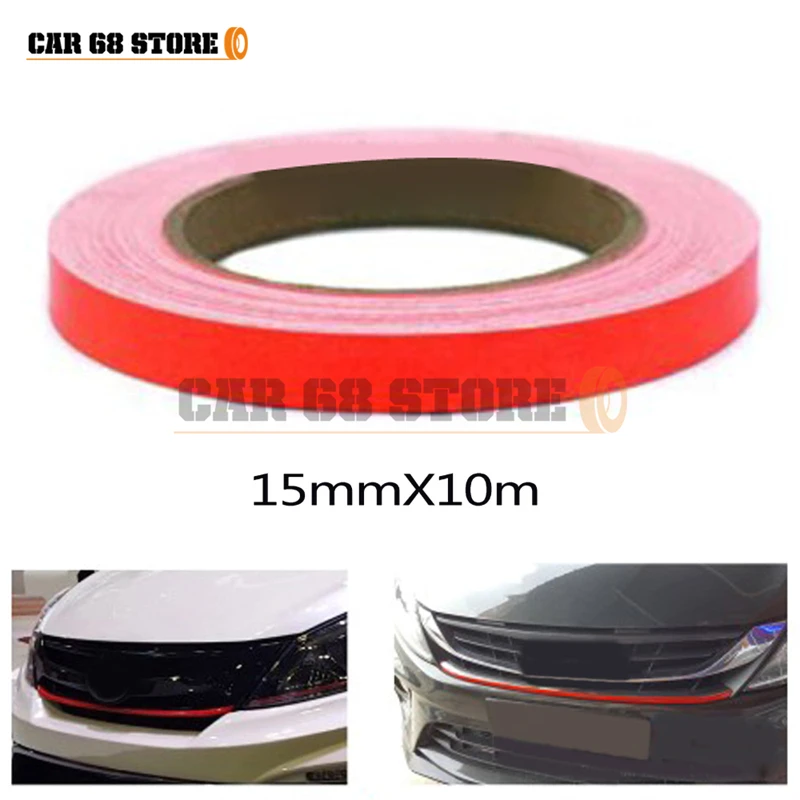15mmX10m Car Sticker Lining Reflective Vinyl Wrap Film Red Decal Waterproof Anti-fouling And UV Resistant Accessories Universal
15mmX10m Car Sticker Lining Reflective Vinyl Wrap Film Red Decal Waterproof Anti-fouling And UV Resistant Accessories Universal