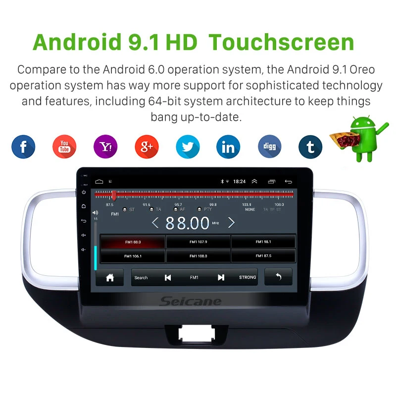 Автомагнитола Seicane, 2DIN, 10,1 дюйма, Android 8,1, радио, аудио, GPS, мультимедийный плеер для Hyundai Venue RHD 2019, поддержка Carplay TPMS
Автомагнитола Seicane, 2DIN, 10,1 дюйма, Android 8,1, радио, аудио, GPS, мультимедийный плеер для Hyundai Venue RHD 2019, поддержка Carplay TPMS