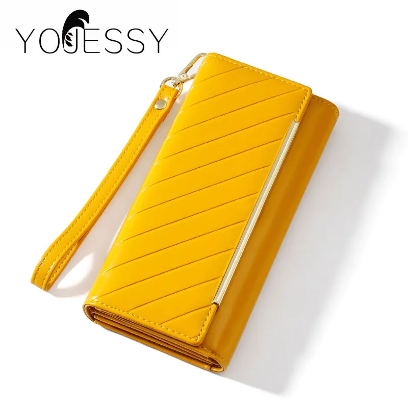 YOJESSY Women Wallet Designed Long Clutch Wallet Large Capacity Wallets Female Purse Lady Coin Purses Card Holder
YOJESSY Women Wallet Designed Long Clutch Wallet Large Capacity Wallets Female Purse Lady Coin Purses Card Holder